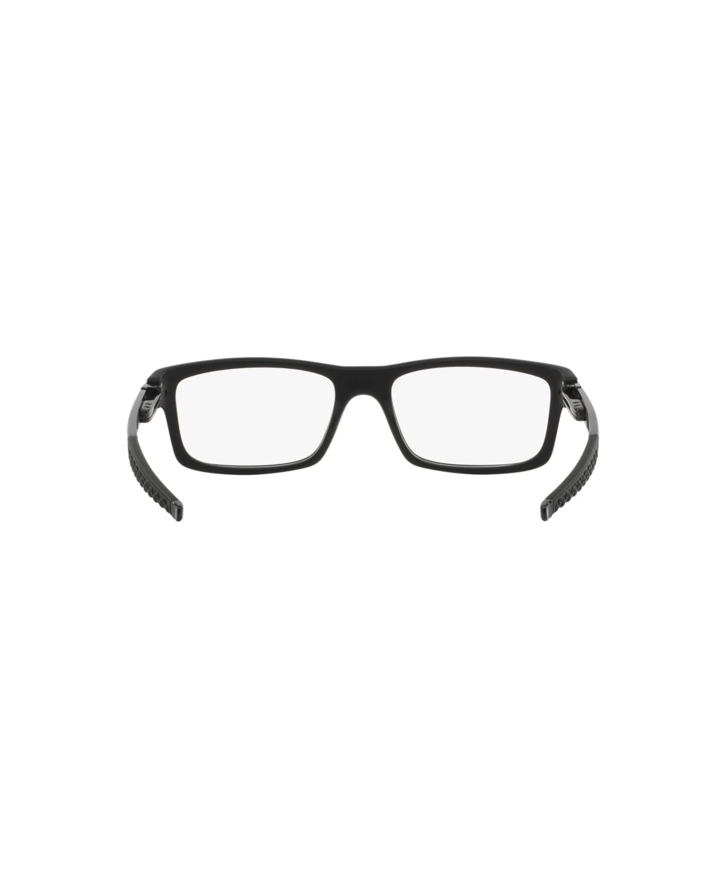 Мужские очки Oakley Man Rectangle Plastic OX8026 Currencyâ„¢ Eyeglasses, цвет: Атласный чёрный — фото 4