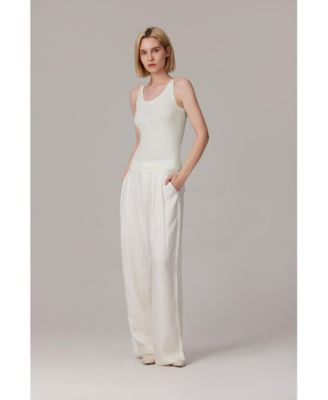 Women's Scoop Neck Tank Top | 75% Merino Wool 25% Silk Ultra-Soft Layering Essential | Natrual Moisture Wicking Sweater