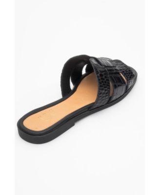 Notre Leather Slide Sandal (Women)