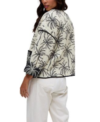 Women's Felicity Palm Print Reversible Jacket