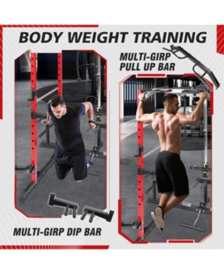 Power Cage with Cable Crossover & Attachments