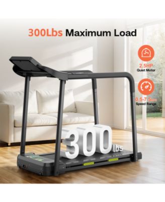 Walking Pad Treadmill for Seniors Foldable Safe Design Large LED