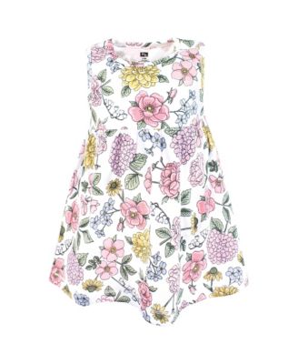 Baby Girls Hudson Comfortable Cotton Dress and Matching Cardigan Set