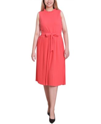 Women's Sleeveless Pleated Skirt Dress