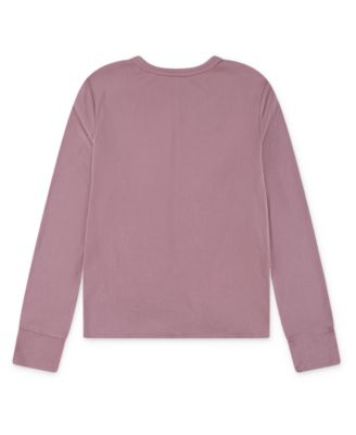 Girls Cozy Twist Front Knit Top