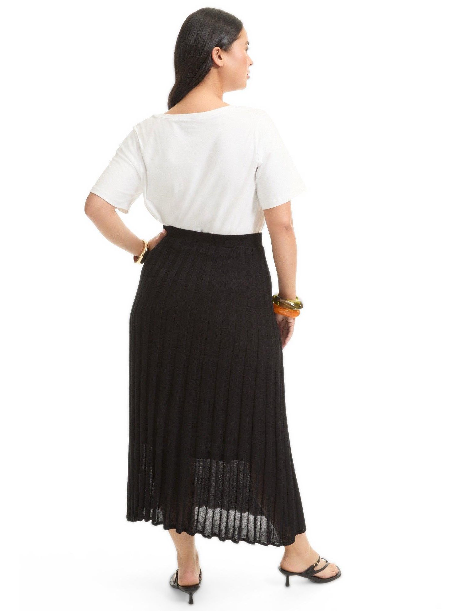 Women's June and Vie Pleated Midi Skirt