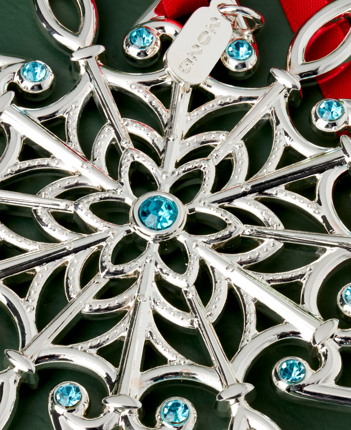Lenox 2025 Snow Majesty Silverplate Ornament, 21st Edition In Silver