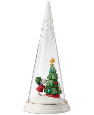 Lenox Peanuts Merry & Magical Christmas Scene Figurine - Macy's