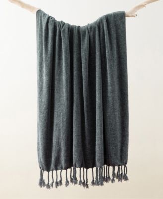 Fringe Tassels Chenille Throw, 50" x 60"