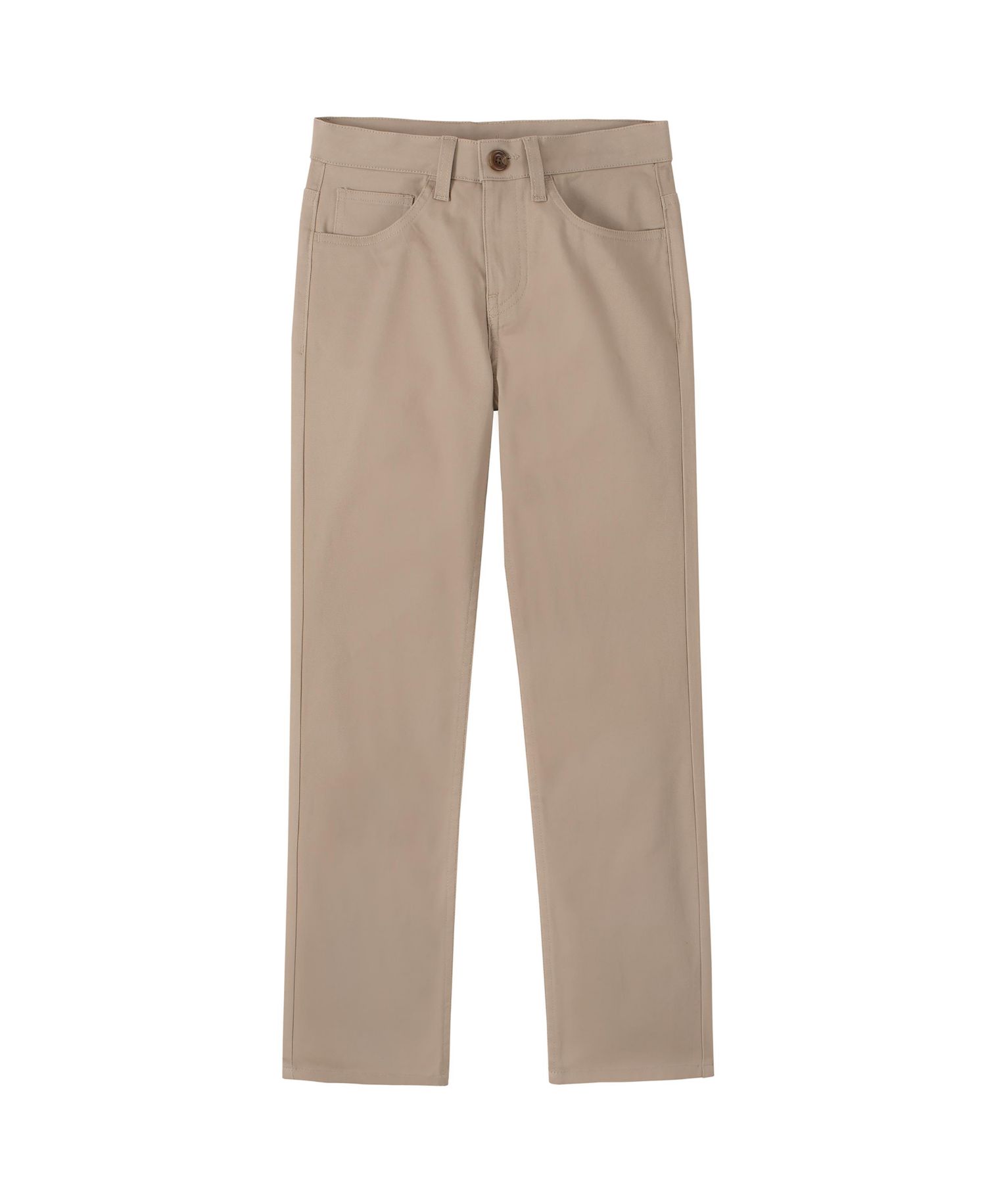 Little Boys Uniform 5 Pocket Stretch Twill Pants