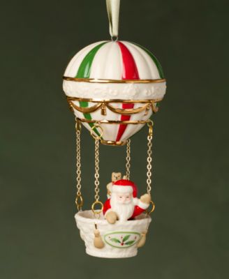 Christmas Hot Air Balloon Ornament