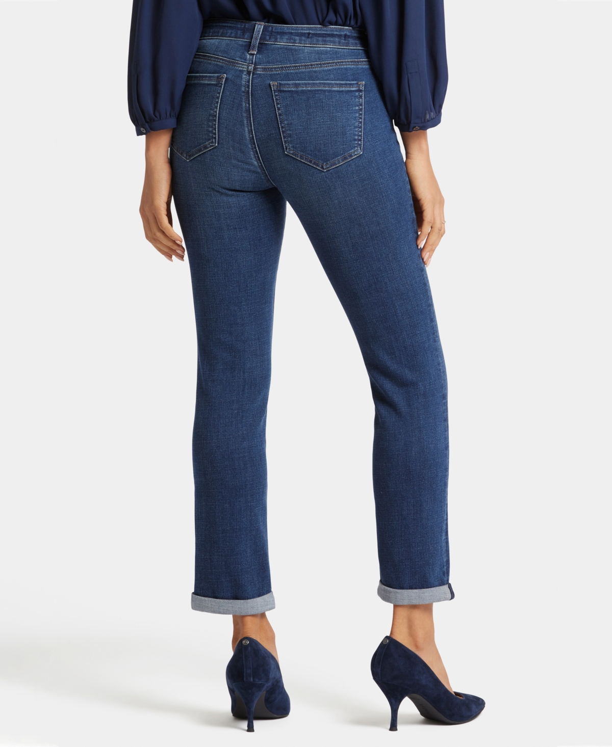 Nydj Petite Sheri Slim Roll Cuff Jeans
