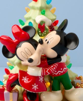 Disney Mickey & Minnie Lit Tree Figurine