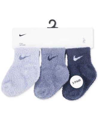 Baby and Toddler Girls and Boys 3-Pack Cozy Ankle Socks