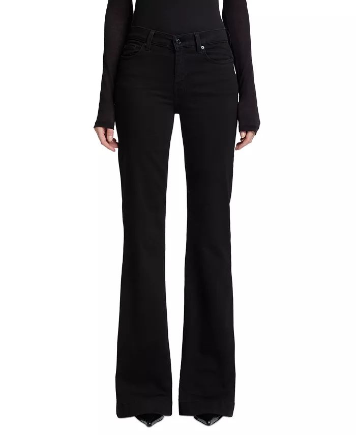 Women's Dojo Mid-Rise Flare Slim Illusion Jeans - thumbnail 10