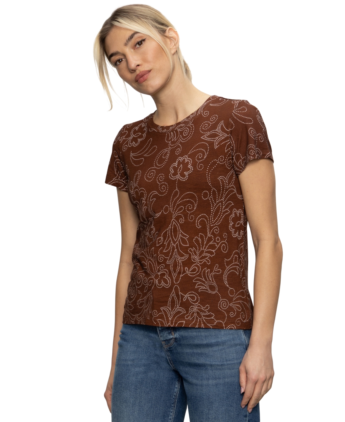 Sanctuary The Perfect Tee In Brown