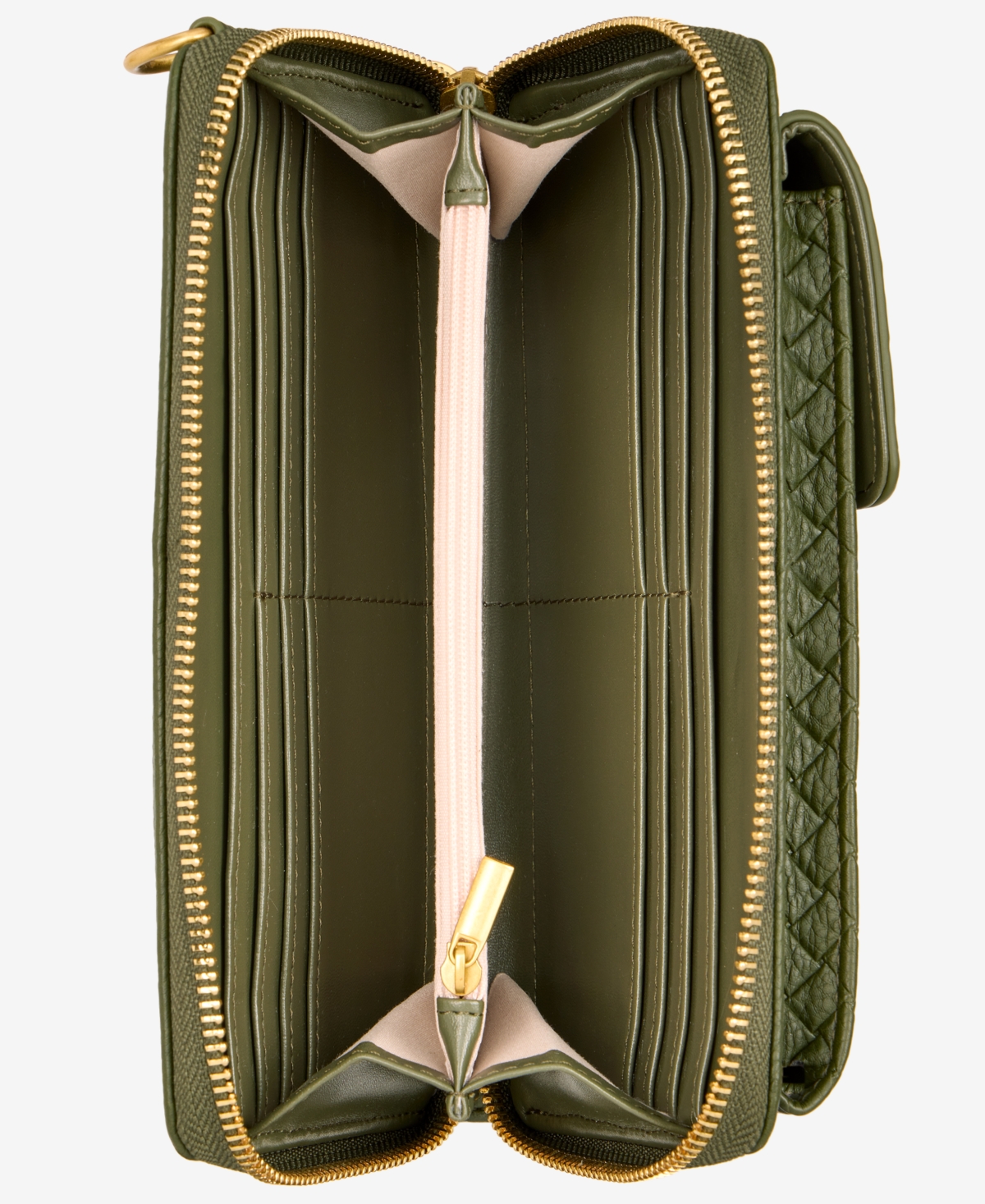 Style & Co Mini Woven Phone Crossbody, Macy's Exclusive