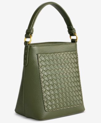 Mini Woven Bucket Bag, Macy's Exclusive
