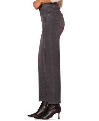 Women's High-Rise Straight-Leg Ankle Jeans 