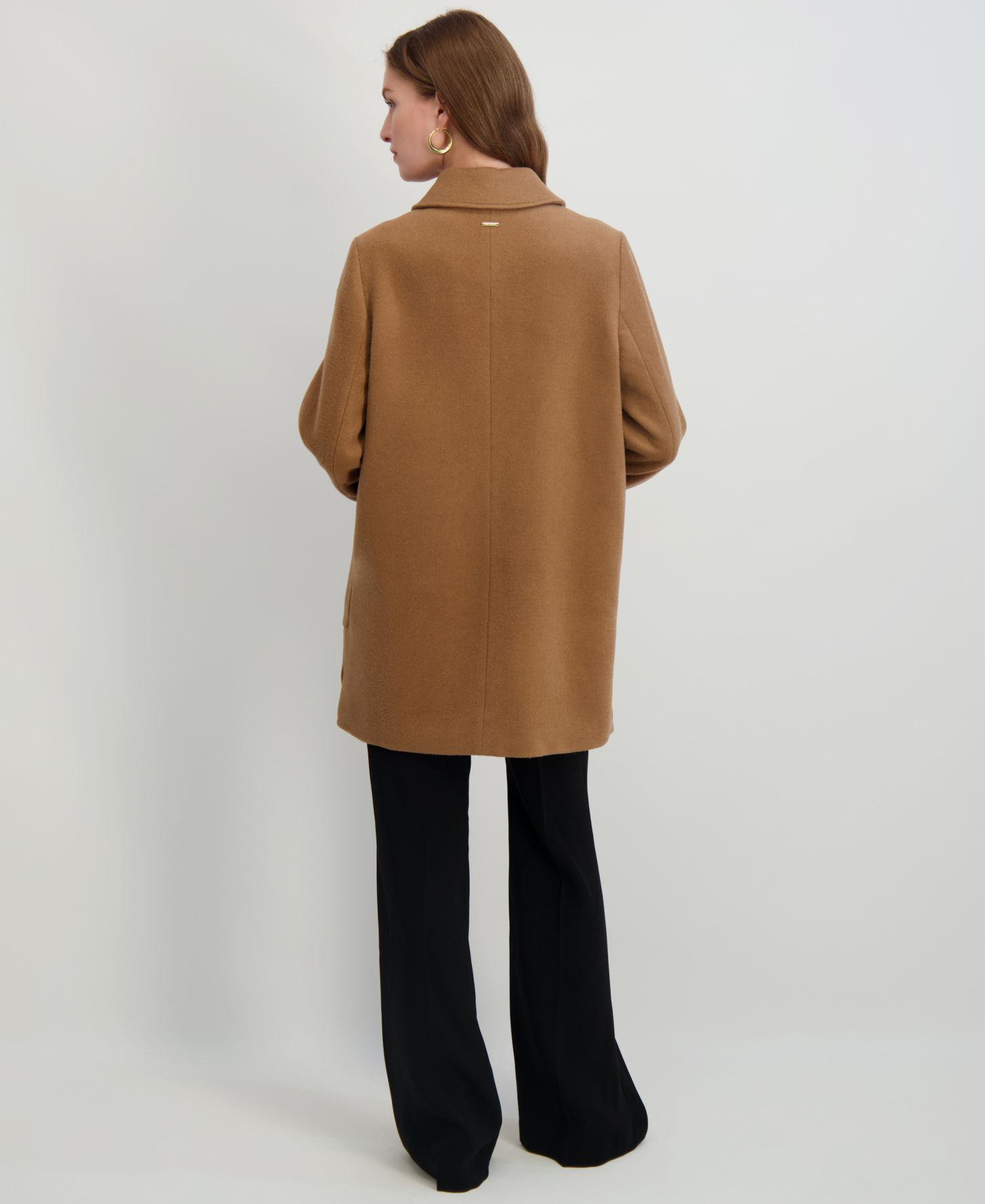 Women's Collared Single-Breasted Coat