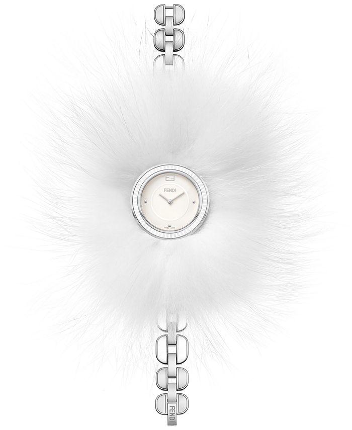 FENDI Timepieces Women's Swiss My Way Stainless Steel Bracelet Watch ...