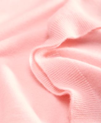 Men's Regular-Fit Textured 100% Cashmere Sweater T-Shirt, Macy's Exclusive