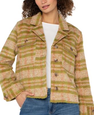 Liverpool Los Angeles - Women's Button-Front Boxy Jacket