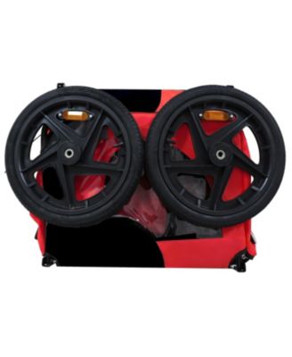 Pet Bike Trailer - Folding Quick Release Leash