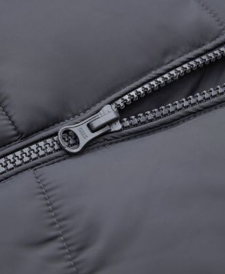 Baby Boys Sherpa Fleece Lined Puffer Jacket 6-24M