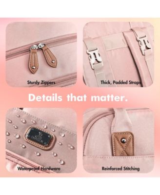 Diaper Bag Backpack with Portable Changing Pad, Pacifier Case and Stroller Straps