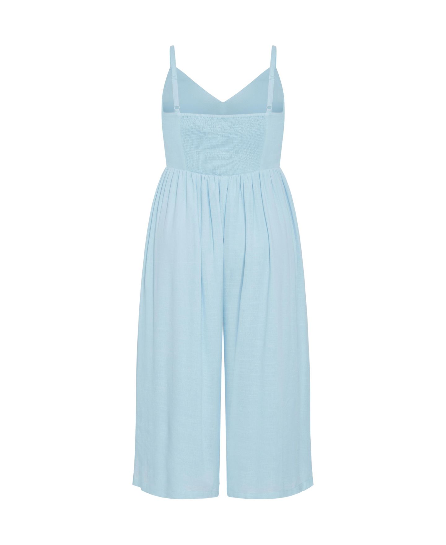 Женский комбинезон CITY CHIC Plus Size Lara Jumpsuit, цвет: Синий — фото 4