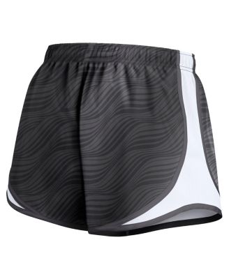 Women's Anthracite Las Vegas Raiders Tempo Performance Shorts