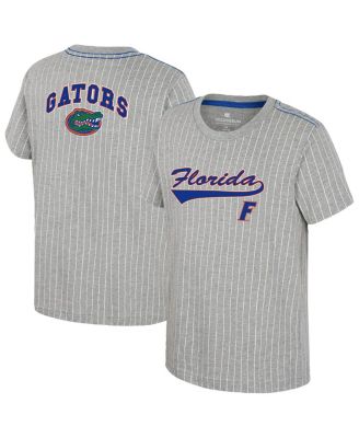 Colosseum - Big Boys and Girls Heather Gray Florida Gators Airball Baseball T-Shirt