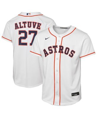 Nike - Big Boys and Girls Jose Altuve White Houston Astros Home Replica Player Jersey