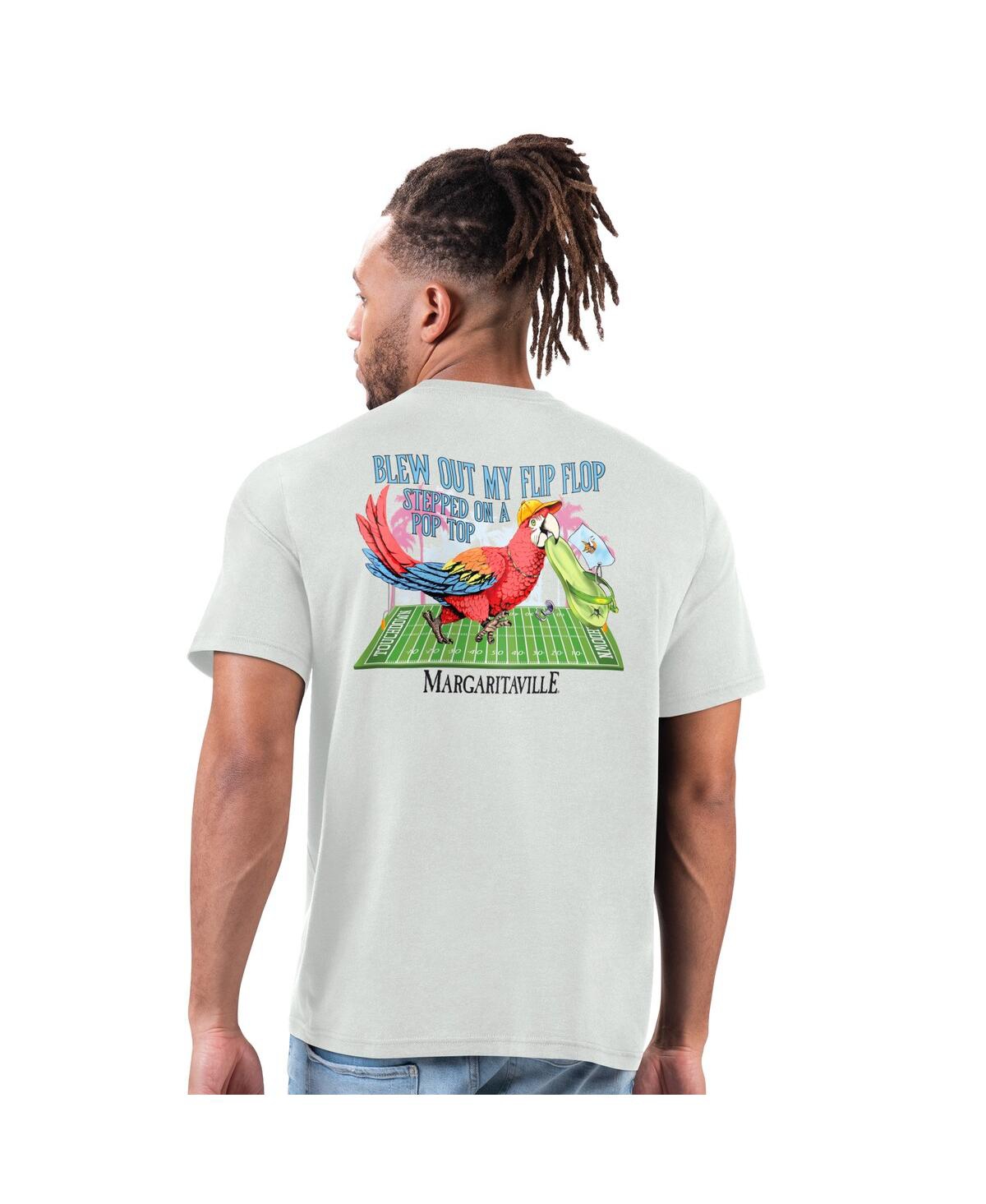 Men's Gray Minnesota Vikings Flip Flop T-Shirt - Gray