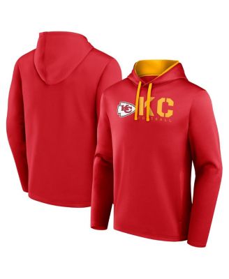 Logo Athletic - Men's Red Kansas City Chiefs Head Start Pullover Hoodie