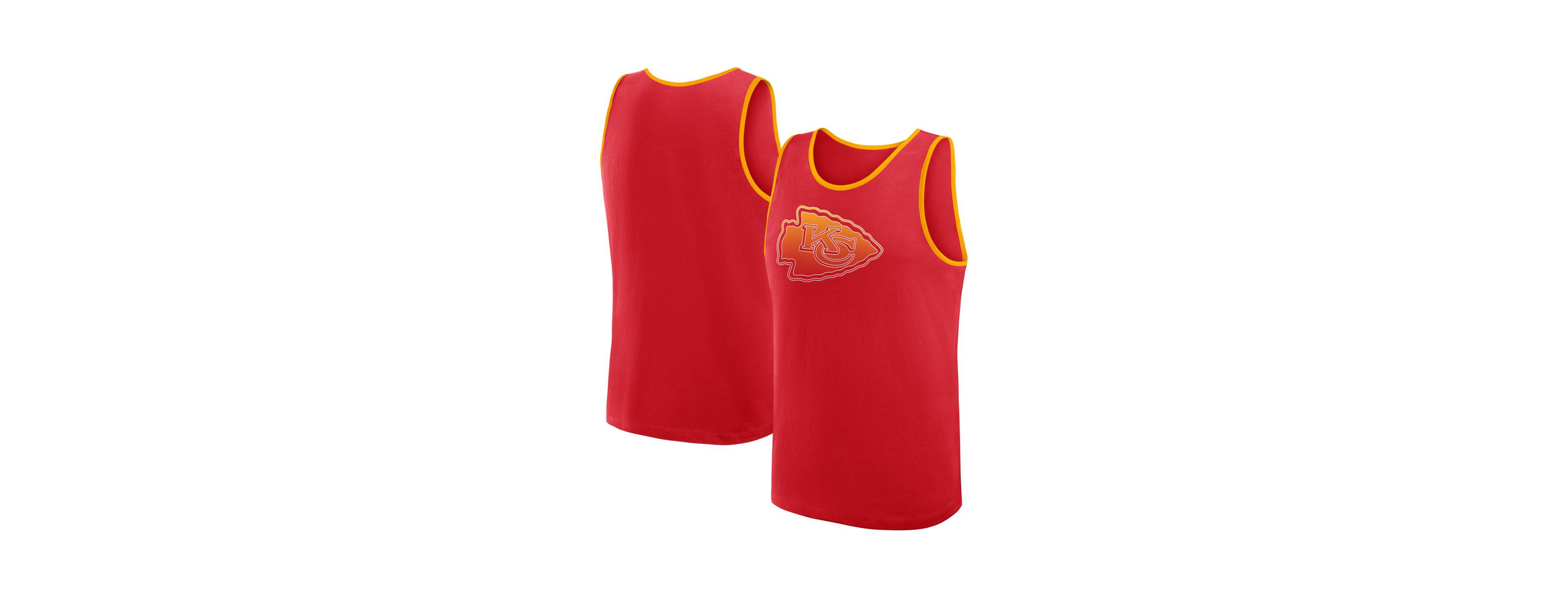 Logo Athletic Men's Red Kansas City Chiefs Unmatched Success Tank Top