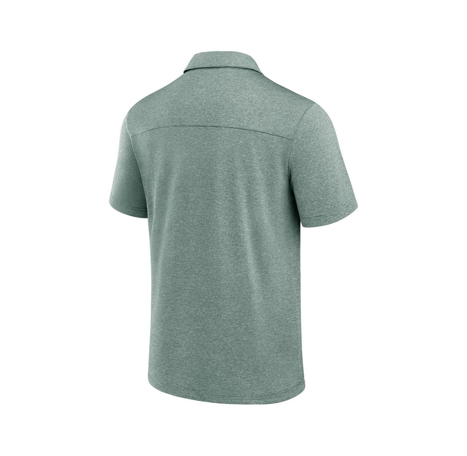 Men's Green Miami Hurricanes Performance Polo Shirt
