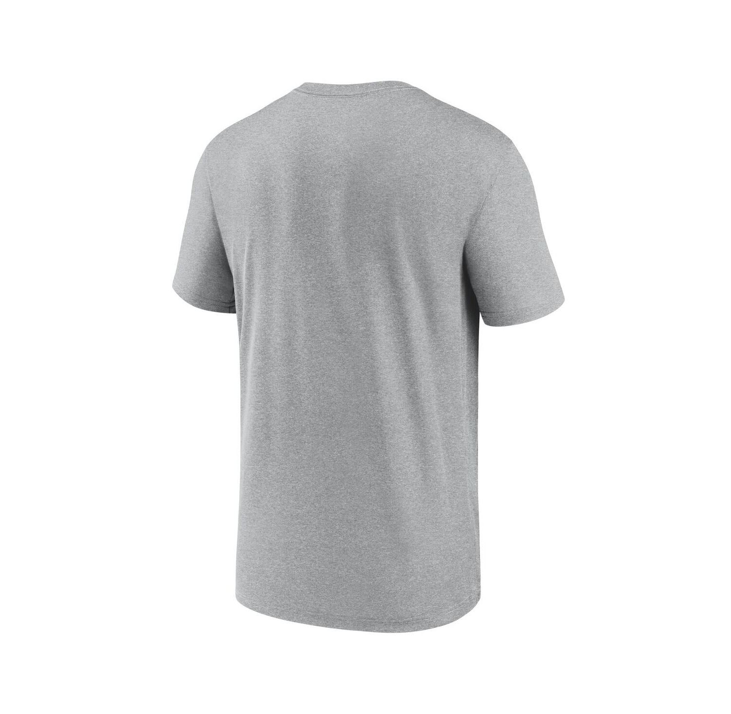 Men's Heather Gray LSU Tigers Primetime Legend Icon Performance T-Shirt