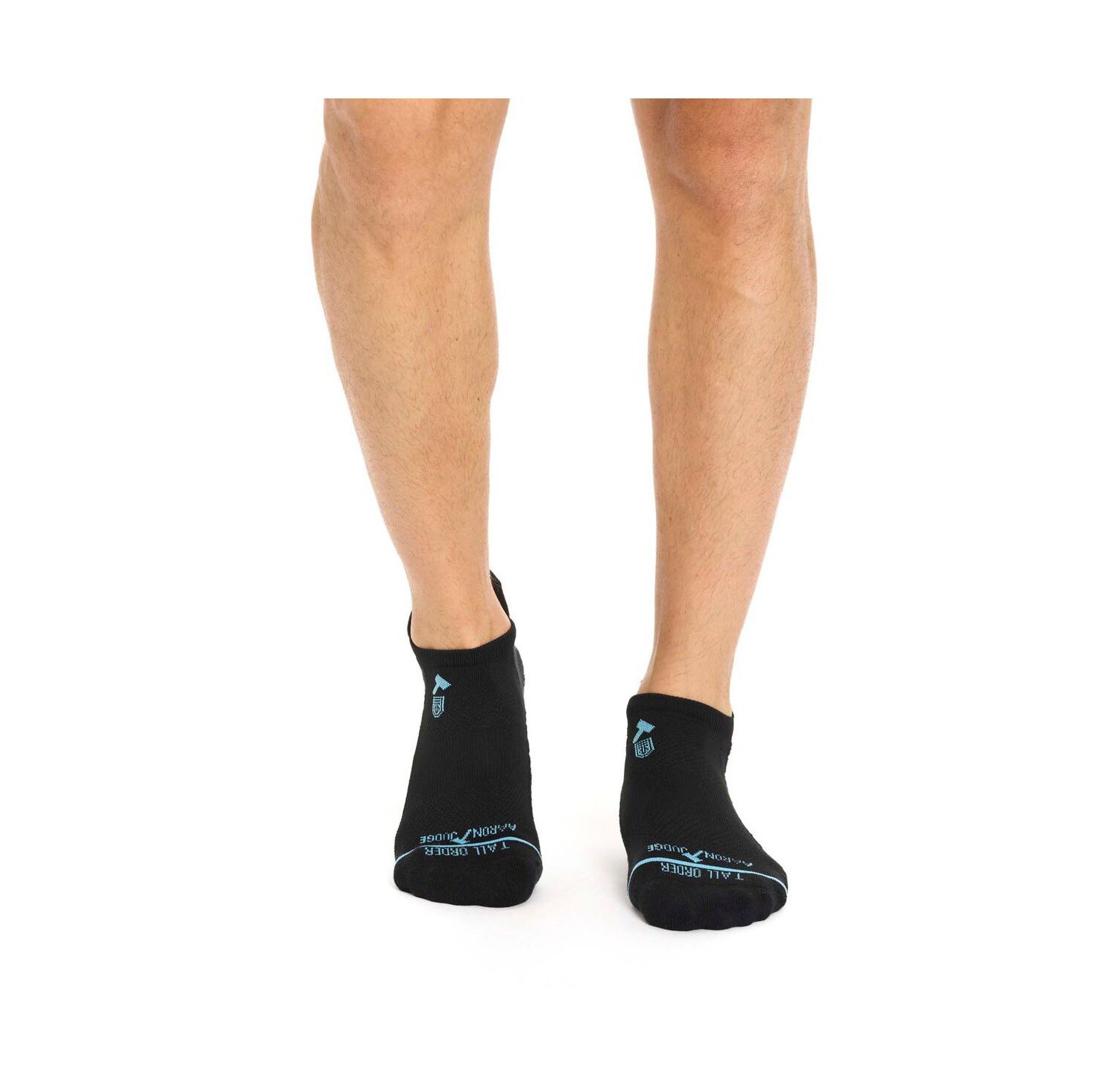 Men's and Women's Black Aaron Judge's Gameday 2-Pack Low-Cut Non-Slip Gripper Socks