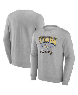 Fanatics - Men's&nbsp;Gray Pittsburgh Penguins Nimbus Fleece Pullover Sweatshirt