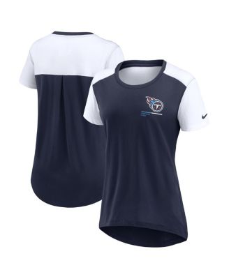 Nike - Women's Navy Tennessee Titans Performance Fashion T-Shirt