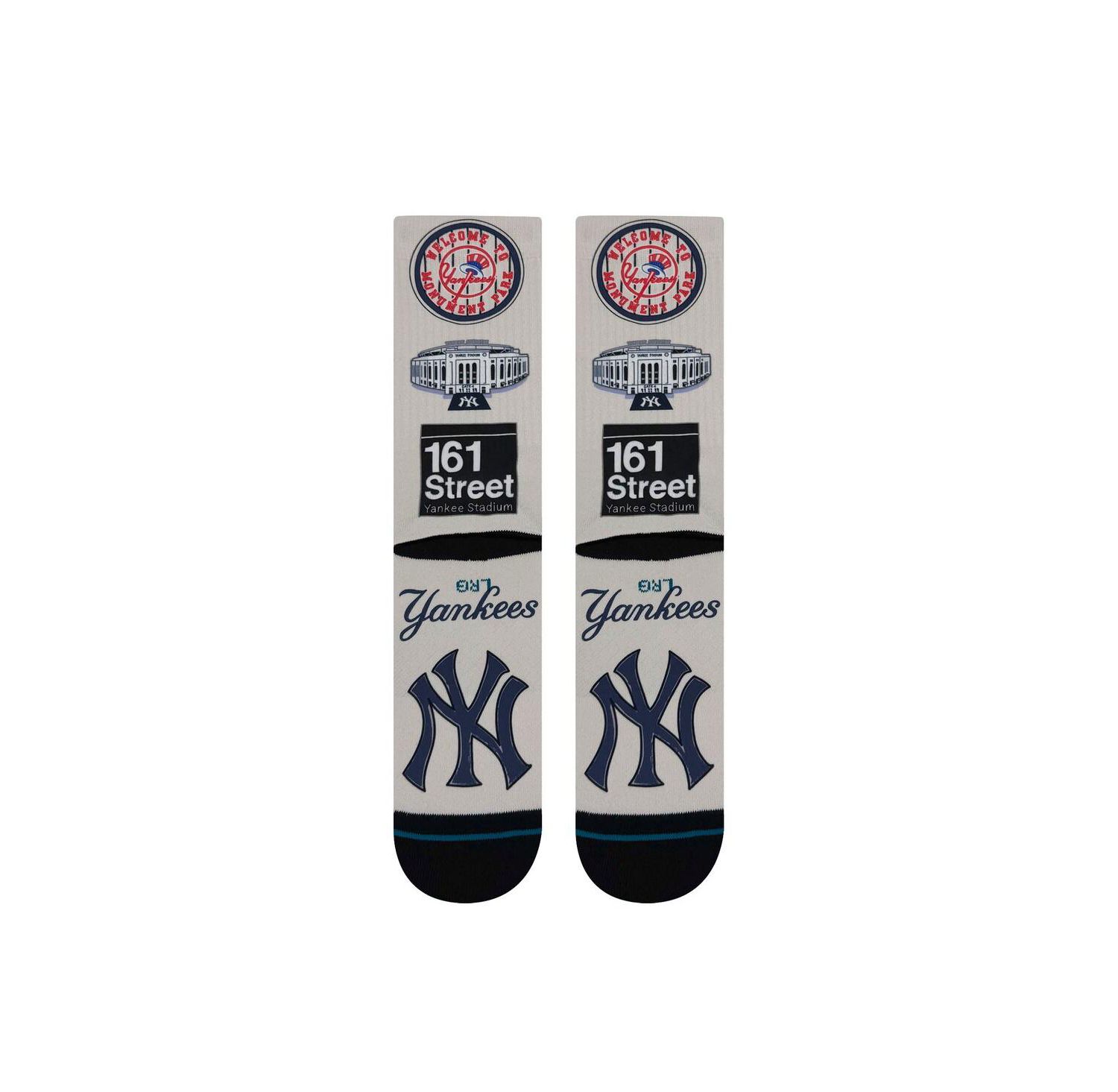 Men's and Women's New York Yankees Local Crew Socks