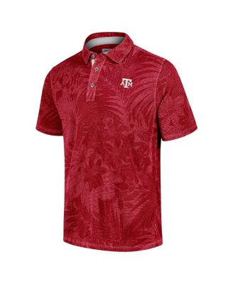 Men's Maroon Texas A&M Aggies Sport Santiago Paradise Polo Shirt