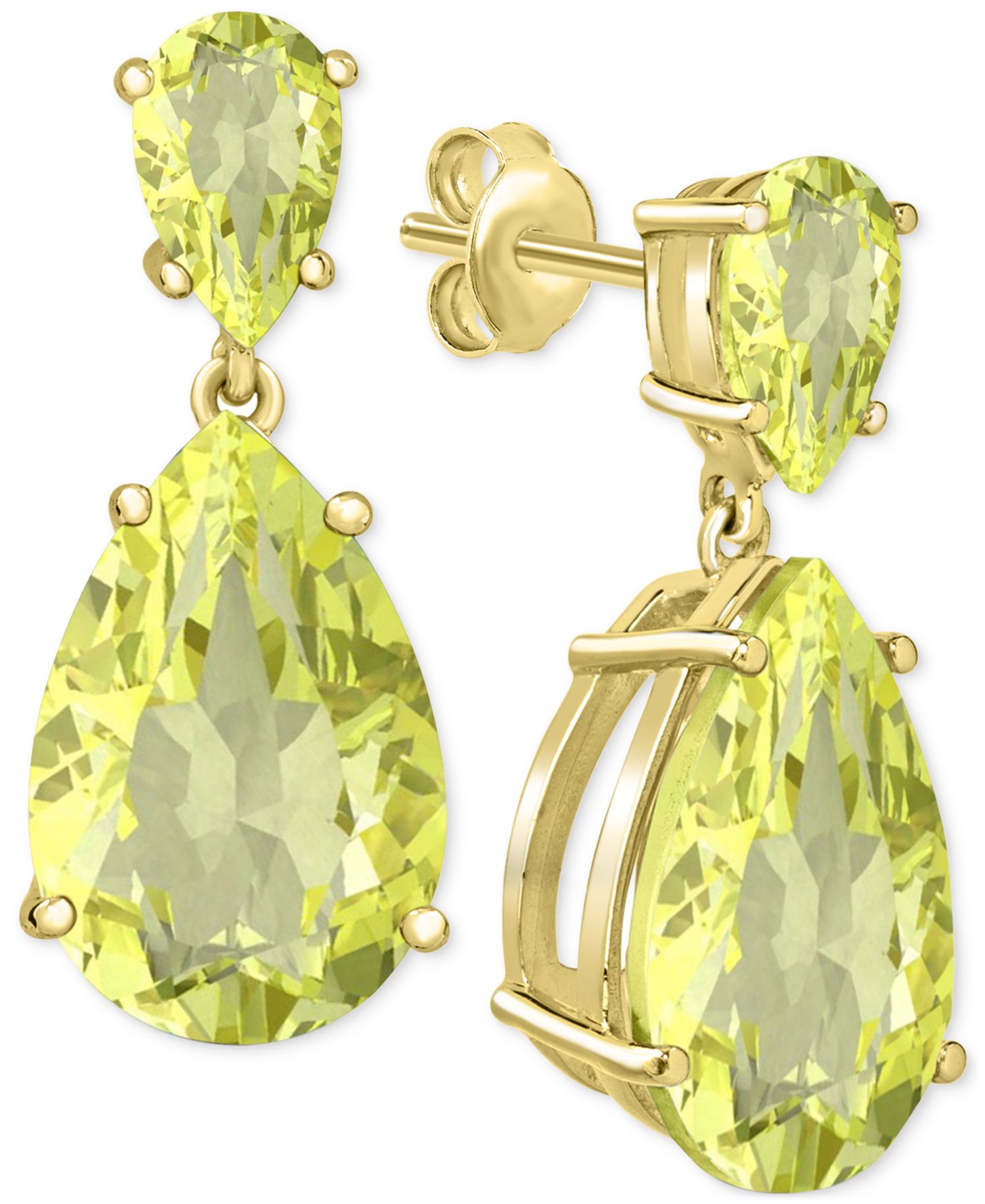 Women's Drop Earrings in Sterling Silver