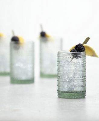 Jupiter Ice Beverage Glasses, Set of 6