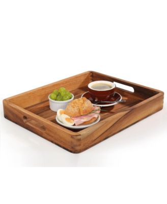 Rectangular Wood Serving Tray