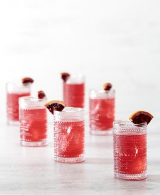 Jupiter Ice Beverage Glasses, Set of 6