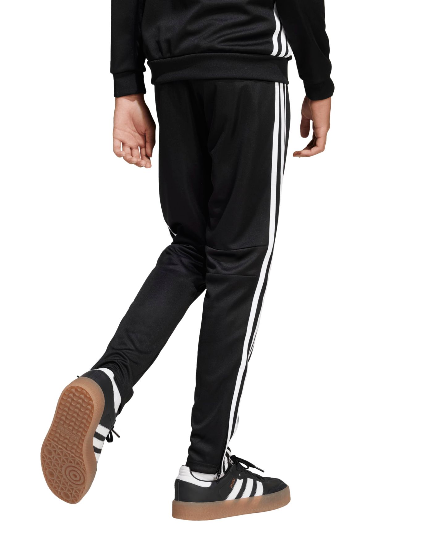 Брюки adidas Tiro 25 Essentials Training Pants для мальчиков, цвет: Чёрный / Белый — фото 5