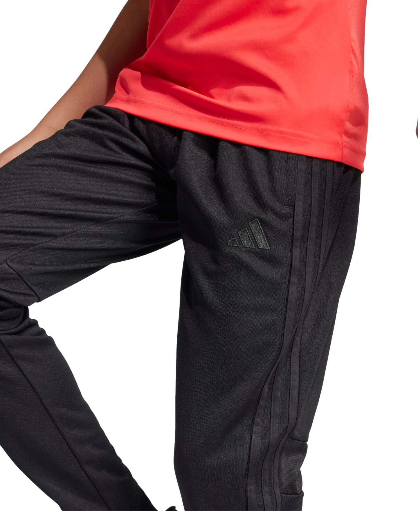 Брюки adidas Tiro 25 Essentials Training Pants для мальчиков, цвет: Чёрный — фото 3